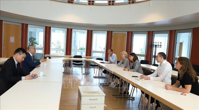 促进德国与越南各地的合作 ảnh 1 促进德国与越南各地的合作 ảnh 1