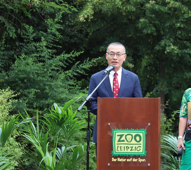 德国莱比锡动物园动植物和自然保护中心为保护越南稀有动物做出积极的贡献 ảnh 2 德国莱比锡动物园动植物和自然保护中心为保护越南稀有动物做出积极的贡献 ảnh 2