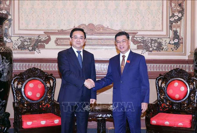 胡志明市与中国浙江省深化各领域的合作关系 ảnh 1 胡志明市与中国浙江省深化各领域的合作关系 ảnh 1
