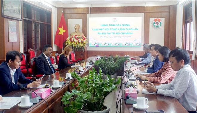 得农省推动与印度各地间的合作关系 ảnh 1 得农省推动与印度各地间的合作关系 ảnh 1