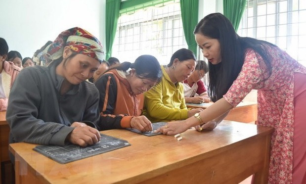 国际扫盲日：持续巩固扫盲成果 ảnh 1