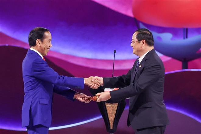 第43届东盟峰会落下帷幕 ảnh 2 第43届东盟峰会落下帷幕 ảnh 2