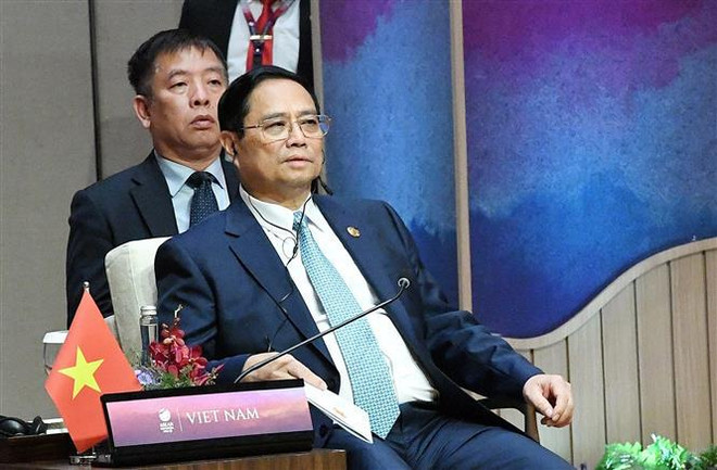 越南政府总理范明政出席东盟领导人非正式会议 ảnh 1 越南政府总理范明政出席东盟领导人非正式会议 ảnh 1