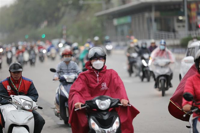 越南北部和北中部下雨天气将持续到3月底 ảnh 2