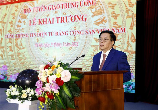 越南共产党信息门户网站正式上线 ảnh 2 越南共产党信息门户网站正式上线 ảnh 2