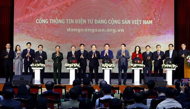 越南共产党信息门户网站正式上线 ảnh 1 越南共产党信息门户网站正式上线 ảnh 1