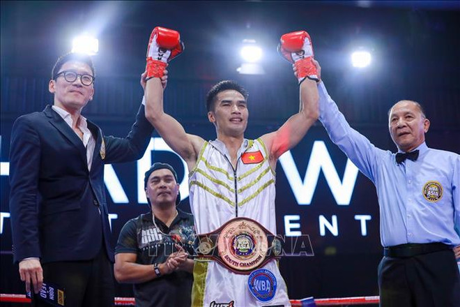 越南拳击手阮玉海夺得WBA南亚冠军 ảnh 1
