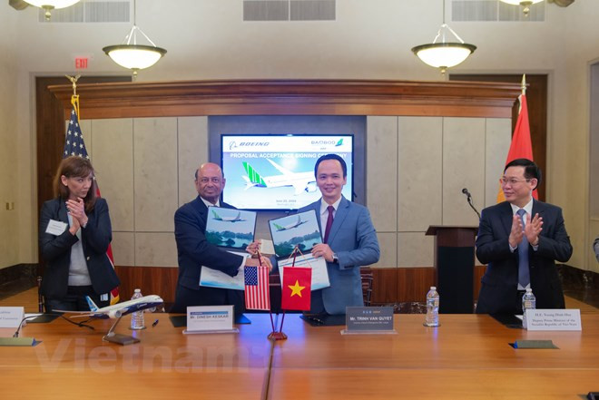 越南Bamboo Airways订购20架787-9型梦幻客机 ảnh 1