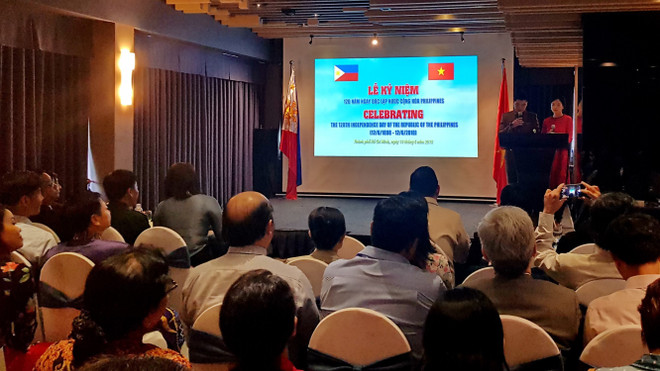 菲律宾独立日120周年纪念典礼在胡志明市举行 ảnh 1 菲律宾独立日120周年纪念典礼在胡志明市举行 ảnh 1