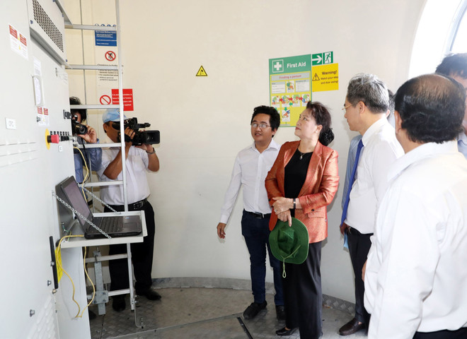 越南国会主席阮氏金银赴薄辽省调研 ảnh 3 越南国会主席阮氏金银赴薄辽省调研 ảnh 3