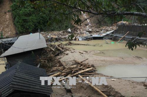 北部山区暴雨洪灾致民众损失惨重 ảnh 1 北部山区暴雨洪灾致民众损失惨重 ảnh 1