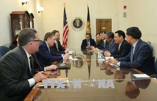 王廷惠美国之行：进一步加强越美经贸投资关系 ảnh 1