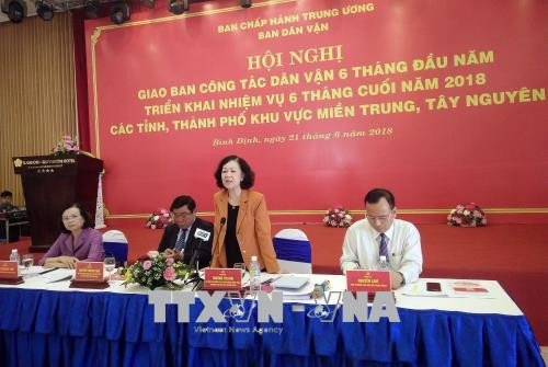 优化群众工作干部队伍质量 ảnh 2 优化群众工作干部队伍质量 ảnh 2