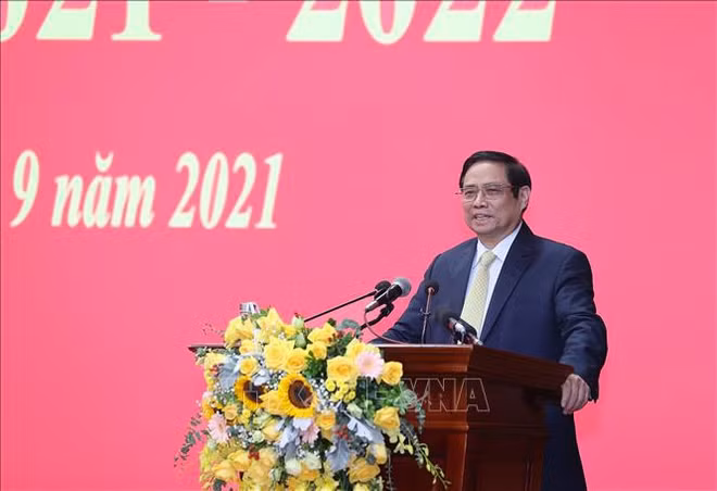 范明政总理：国防学院以学校为基础以教师为动力 以学员为中心 ảnh 2
