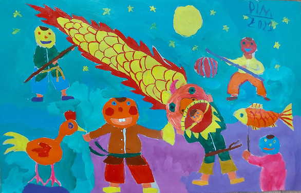 欢度中秋节画展以线上形式举行 ảnh 1