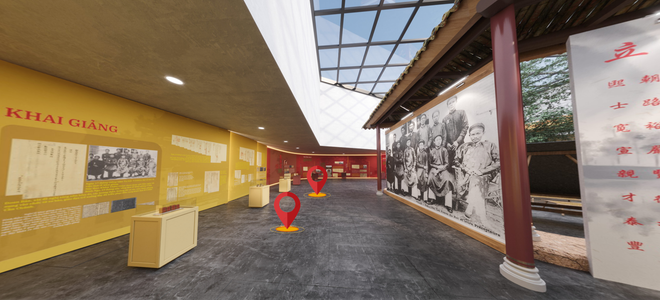 “阮朝教育——余音尚在”3D资料展让参观者在体验中追寻记忆 ảnh 1 “阮朝教育——余音尚在”3D资料展让参观者在体验中追寻记忆 ảnh 1
