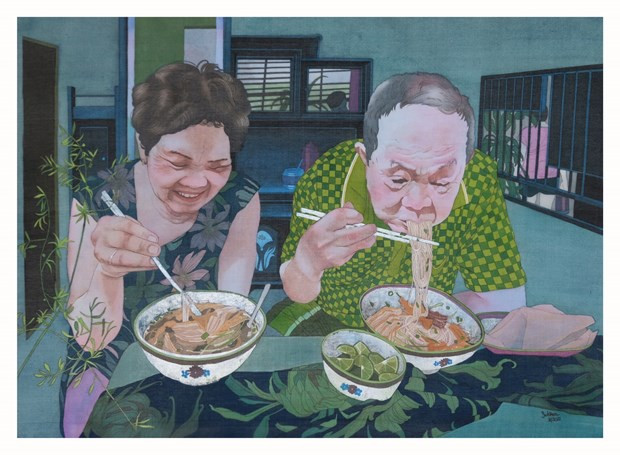 联合国教科文组织正式公布河内创新城市插画比赛结果 ảnh 3 联合国教科文组织正式公布河内创新城市插画比赛结果 ảnh 3