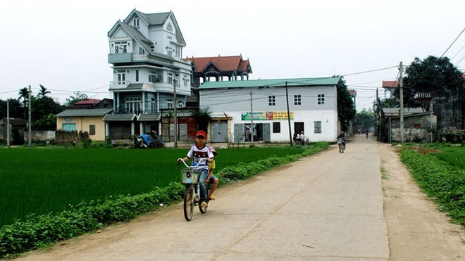 越南永福省安乐县的新面貌 ảnh 1 越南永福省安乐县的新面貌 ảnh 1