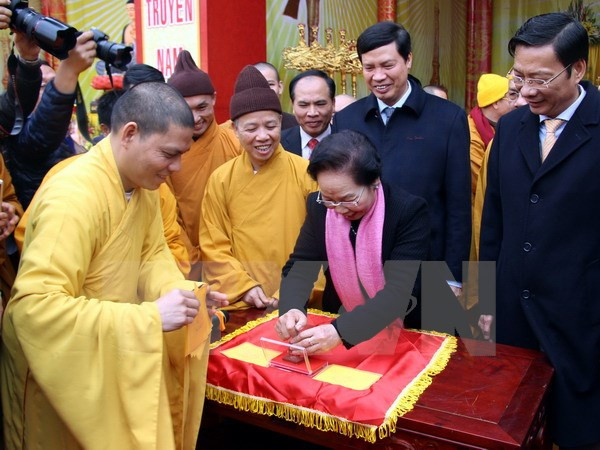 2016年越南安子春季庙会正式开庙 ảnh 1