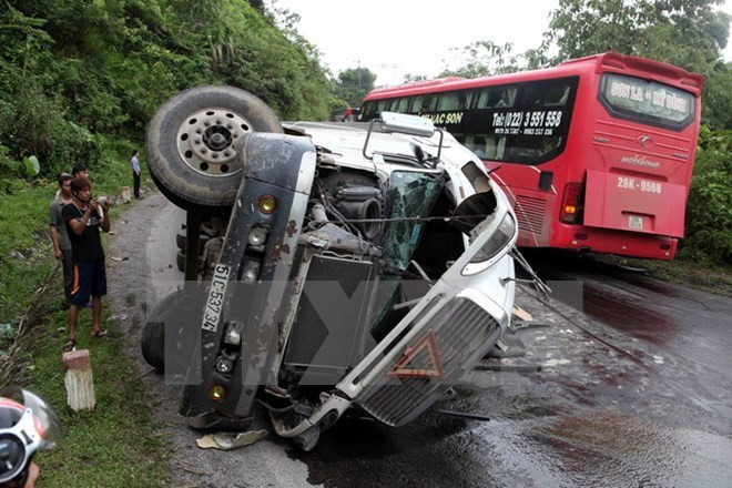 春节假期8天内越南全国因交通死亡人数210人 ảnh 1 春节假期8天内越南全国因交通死亡人数210人 ảnh 1