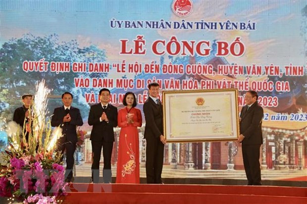 东光庙会被列入越南国家级非物质文化遗产名录 ảnh 1 东光庙会被列入越南国家级非物质文化遗产名录 ảnh 1