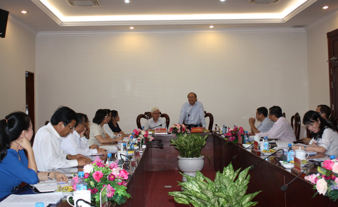 越共中央宣教部工作组赴平福省调研 ảnh 1 越共中央宣教部工作组赴平福省调研 ảnh 1