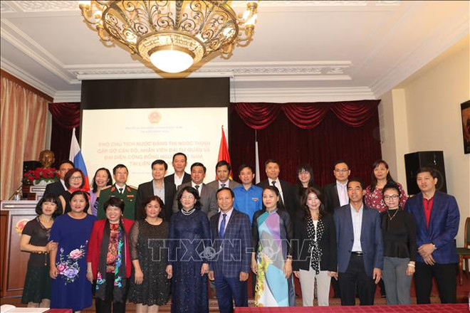 国家副主席：旅俄越南人继续为加深越俄关系搭建友谊桥梁 ảnh 2