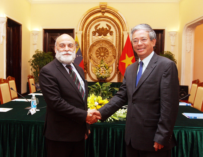 越南与委内瑞拉第七届外交部副外长级政治磋商在河内举行 ảnh 1 越南与委内瑞拉第七届外交部副外长级政治磋商在河内举行 ảnh 1