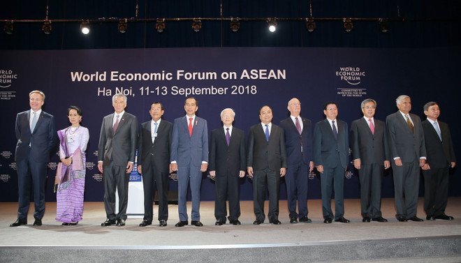 WEF ASEAN 2018: 2018年世界经济论坛东盟峰会在河内开幕 ảnh 1 WEF ASEAN 2018: 2018年世界经济论坛东盟峰会在河内开幕 ảnh 1