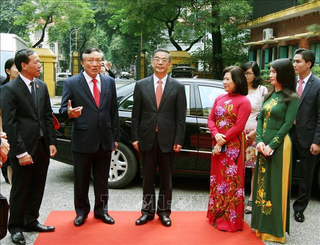 越中两国最高人民法院增强司法领域合作 ảnh 1 越中两国最高人民法院增强司法领域合作 ảnh 1