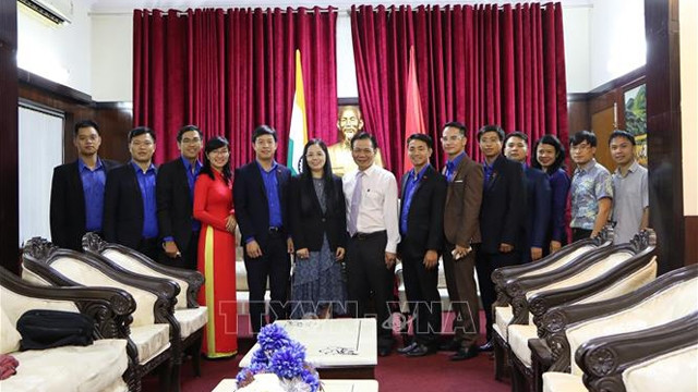 越南胡志明共青团中央委员会代表团访问印度 ảnh 1 越南胡志明共青团中央委员会代表团访问印度 ảnh 1