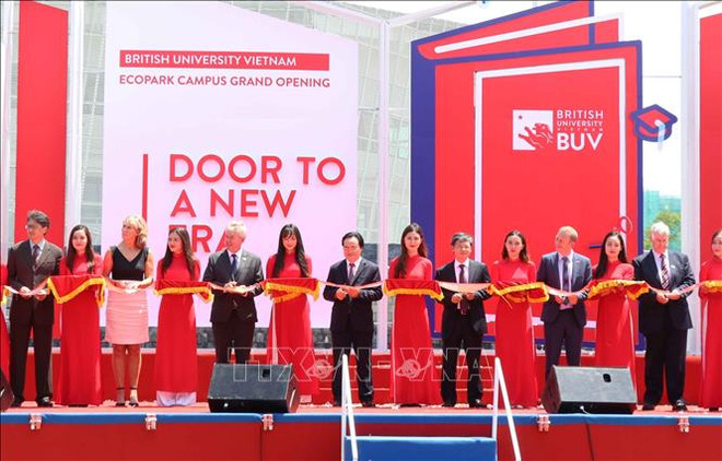 越南英国大学在兴安省Ecopark都市区落成 ảnh 1 越南英国大学在兴安省Ecopark都市区落成 ảnh 1