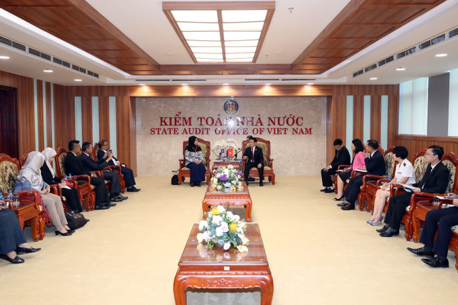 ASOSAI 14: 进一步加强越南国家审计署与马来西亚国家审计署的合作 ảnh 1