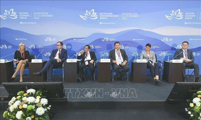 越南代表出席东方经济论坛 ảnh 1