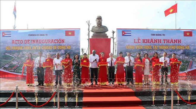 菲德尔公园在广治省揭牌成立 ảnh 1