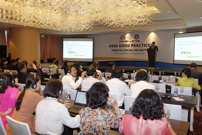 东盟社会保障协会理事会第35届会议各成员组织分享成功经验 ảnh 1 东盟社会保障协会理事会第35届会议各成员组织分享成功经验 ảnh 1