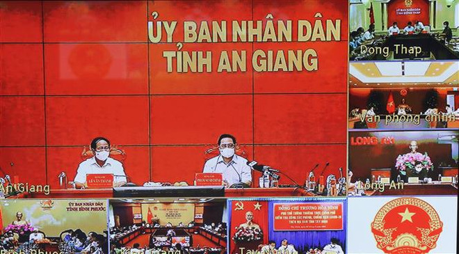 范明政总理:哪个地方发生大规模的疫情蔓延必须对负责人追责问责 ảnh 1 范明政总理:哪个地方发生大规模的疫情蔓延必须对负责人追责问责 ảnh 1