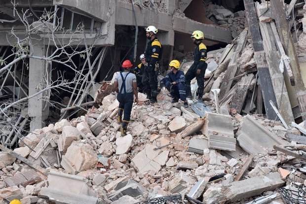 古巴首都一酒店发生爆炸 越南领导人向古方致慰问电 ảnh 1 古巴首都一酒店发生爆炸 越南领导人向古方致慰问电 ảnh 1