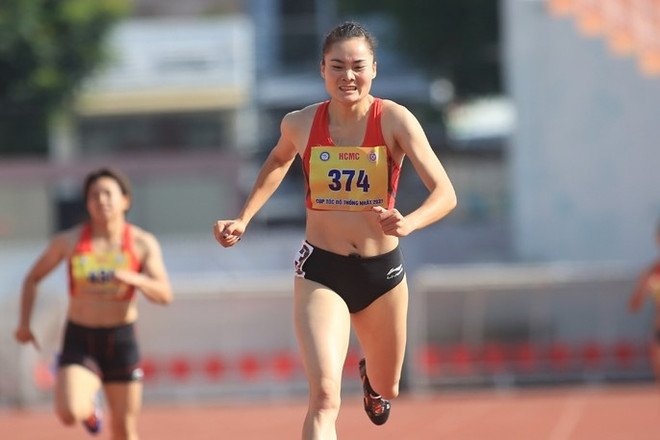 运动员郭氏兰被选为第31届东南亚运动会的火炬手 ảnh 1 运动员郭氏兰被选为第31届东南亚运动会的火炬手 ảnh 1