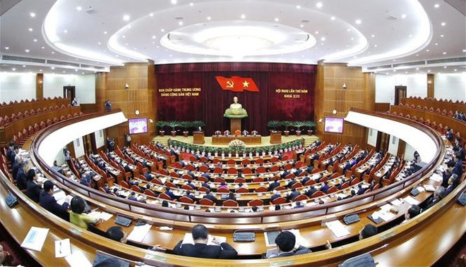 阮富仲总书记:加强党和政治制度建设整顿工作 满足新时期的要求 ảnh 1 阮富仲总书记:加强党和政治制度建设整顿工作 满足新时期的要求 ảnh 1