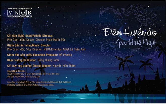 越南歌舞剧院交响音乐会“迷幻夜”即将亮相 ảnh 1
