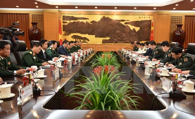 越南军事高级代表团对中国进行正式友好访问 ảnh 1 越南军事高级代表团对中国进行正式友好访问 ảnh 1