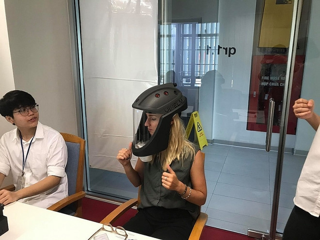 越南防疫帽子获得国际创新创业大赛科技设计奖 ảnh 1