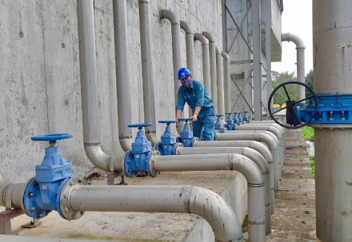 河内市给受疫情影响的民众全免水费 ảnh 1