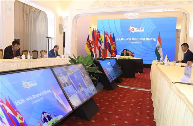 2020东盟轮值主席年:东盟与欧盟和东盟与印度外长会以视频形式召开 ảnh 2 2020东盟轮值主席年:东盟与欧盟和东盟与印度外长会以视频形式召开 ảnh 2