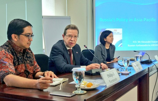 AMM 53:俄罗斯大使高度评价越南作为东盟轮值主席国所作出的努力 ảnh 1 AMM 53:俄罗斯大使高度评价越南作为东盟轮值主席国所作出的努力 ảnh 1