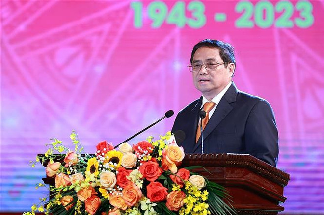越南政府总理范明政:越南文化是民族永恒的力量 ảnh 1 越南政府总理范明政:越南文化是民族永恒的力量 ảnh 1