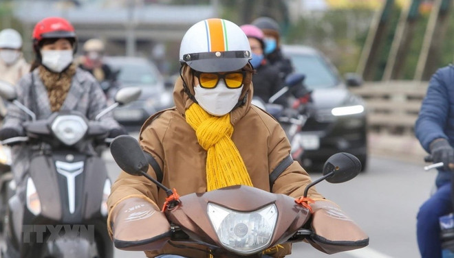 越南北部迎来新一轮寒潮 ảnh 1 越南北部迎来新一轮寒潮 ảnh 1