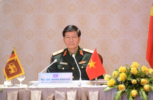越南与斯里兰卡军队交换应对新冠肺炎疫情的经验 ảnh 1 越南与斯里兰卡军队交换应对新冠肺炎疫情的经验 ảnh 1