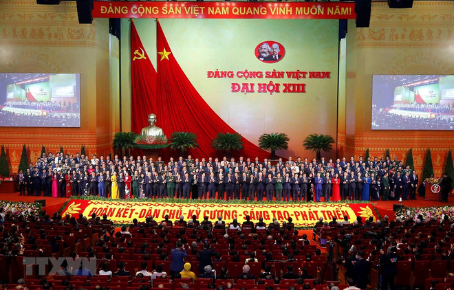 国际媒体纷纷报道越共十三大闭幕会 ảnh 1